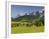 Ramsau, Dachstein, Summer Meadow, Styria, Austria-Rainer Mirau-Framed Photographic Print