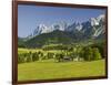 Ramsau, Dachstein, Summer Meadow, Styria, Austria-Rainer Mirau-Framed Photographic Print