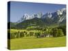 Ramsau, Dachstein, Summer Meadow, Styria, Austria-Rainer Mirau-Stretched Canvas