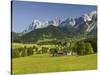 Ramsau, Dachstein, Summer Meadow, Styria, Austria-Rainer Mirau-Stretched Canvas