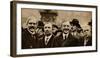 Ramsay Macdonald, first Labour British Prime Minister, leaving Buckingham Palace after being asked-null-Framed Photographic Print