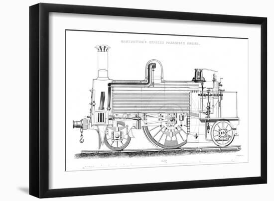 Ramsbottom's Express Passenger Engine, 1866-null-Framed Giclee Print