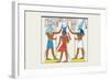 Ramses II Made King-J. Gardner Wilkinson-Framed Art Print