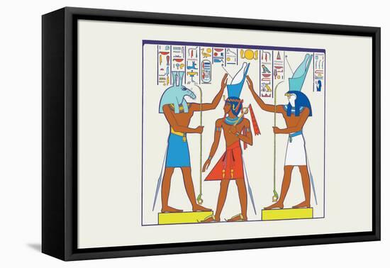 Ramses II Made King-J. Gardner Wilkinson-Framed Stretched Canvas