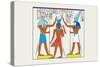 Ramses II Made King-J. Gardner Wilkinson-Stretched Canvas