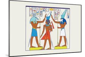 Ramses II Made King-J. Gardner Wilkinson-Mounted Art Print
