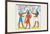 Ramses II Made King-J. Gardner Wilkinson-Framed Art Print