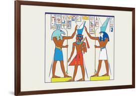 Ramses II Made King-J. Gardner Wilkinson-Framed Art Print