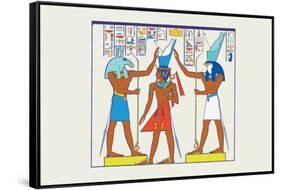 Ramses II Made King-J. Gardner Wilkinson-Framed Stretched Canvas