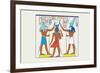 Ramses II Made King-J. Gardner Wilkinson-Framed Art Print