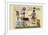 Ramses III Returning with His Prisoners-J. Gardner Wilkinson-Framed Art Print