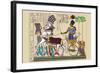 Ramses III Returning with His Prisoners-J. Gardner Wilkinson-Framed Art Print