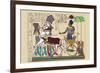 Ramses III Returning with His Prisoners-J. Gardner Wilkinson-Framed Art Print