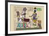 Ramses III Returning with His Prisoners-J. Gardner Wilkinson-Framed Art Print