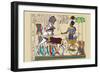 Ramses III Returning with His Prisoners-J. Gardner Wilkinson-Framed Premium Giclee Print