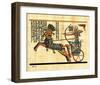 Ramses on Chariot-null-Framed Art Print