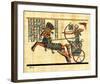 Ramses on Chariot-null-Framed Art Print