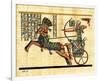 Ramses on Chariot-null-Framed Art Print