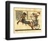 Ramses on Chariot-null-Framed Art Print