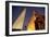 Ramses Statue and Obelisk at the Entrance to the Luxor Temple Complex-Alex Saberi-Framed Photographic Print