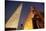 Ramses Statue and Obelisk at the Entrance to the Luxor Temple Complex-Alex Saberi-Stretched Canvas