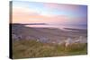 Ramsey Beach at Sunset, Isle of Man, Europe-Neil Farrin-Stretched Canvas