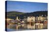 Ramsey Harbour, Ramsey, Isle of Man, Europe-Neil Farrin-Stretched Canvas