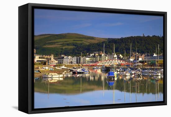 Ramsey Harbour, Ramsey, Isle of Man-Neil Farrin-Framed Stretched Canvas