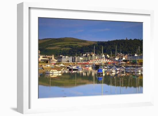 Ramsey Harbour, Ramsey, Isle of Man-Neil Farrin-Framed Photographic Print