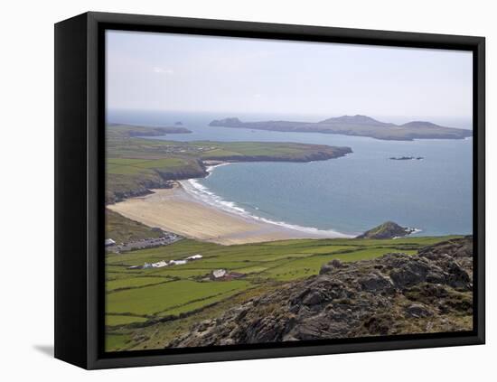 Ramsey Island, Whitesands Bay and St. Davids Head From Carn Llidi, Pembrokeshire National Park-Peter Barritt-Framed Stretched Canvas