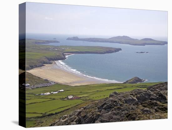 Ramsey Island, Whitesands Bay and St. Davids Head From Carn Llidi, Pembrokeshire National Park-Peter Barritt-Stretched Canvas