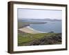 Ramsey Island, Whitesands Bay and St. Davids Head From Carn Llidi, Pembrokeshire National Park-Peter Barritt-Framed Photographic Print