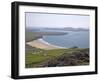 Ramsey Island, Whitesands Bay and St. Davids Head From Carn Llidi, Pembrokeshire National Park-Peter Barritt-Framed Photographic Print