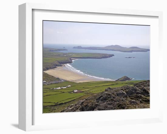 Ramsey Island, Whitesands Bay and St. Davids Head From Carn Llidi, Pembrokeshire National Park-Peter Barritt-Framed Photographic Print