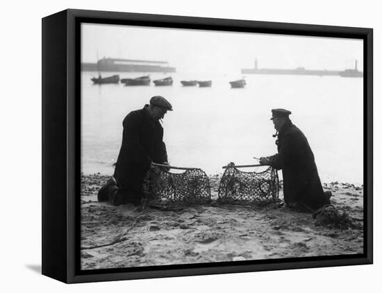 Ramsgate Fishermen-null-Framed Stretched Canvas