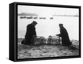 Ramsgate Fishermen-null-Framed Stretched Canvas