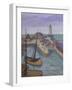 Ramsgate Harbour, c.1927-Stanislawa de Karlowska-Framed Giclee Print