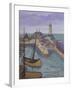 Ramsgate Harbour, c.1927-Stanislawa de Karlowska-Framed Giclee Print