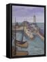 Ramsgate Harbour, c.1927-Stanislawa de Karlowska-Framed Stretched Canvas