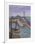 Ramsgate Harbour, c.1927-Stanislawa de Karlowska-Framed Giclee Print