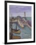 Ramsgate Harbour, c.1927-Stanislawa de Karlowska-Framed Giclee Print