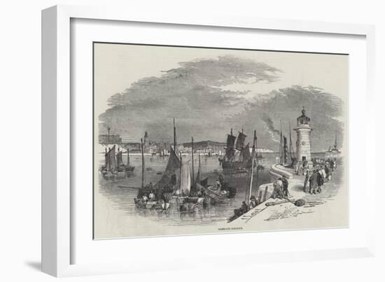 Ramsgate Harbour-Myles Birket Foster-Framed Giclee Print