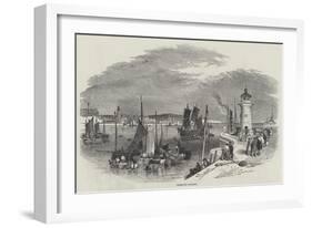 Ramsgate Harbour-Myles Birket Foster-Framed Giclee Print