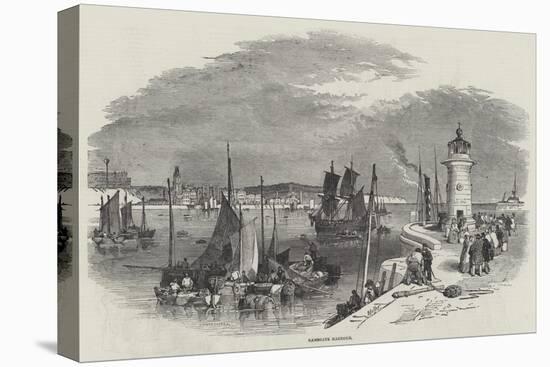 Ramsgate Harbour-Myles Birket Foster-Stretched Canvas