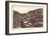 Rana Kao Crater, Easter Island, Photo Circa 1910S, Printed as a Postcard in the 1920S-null-Framed Giclee Print