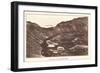 Rana Kao Crater, Easter Island, Photo Circa 1910S, Printed as a Postcard in the 1920S-null-Framed Giclee Print