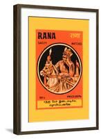 Rana-null-Framed Art Print