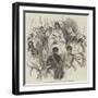 Ranavalona, Queen of Madagascar, in Her State Howdah-null-Framed Giclee Print