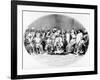 Ranbir Singh, Maharaja of Jammu and Kashmir and Suite, 1877-S. Bourne and C. Shepherd-Framed Photographic Print