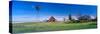 Ranch and Spring Wildflowers, Grangeville, Idaho, USA-Terry Eggers-Stretched Canvas